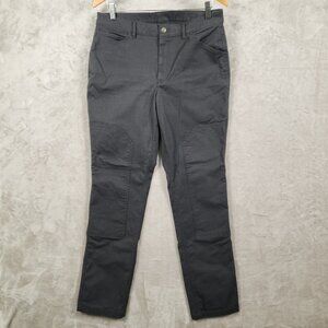 Eddie Bauer Mountain Ops Canvas Stretch Pants Womens Reinforced Knee Size 8